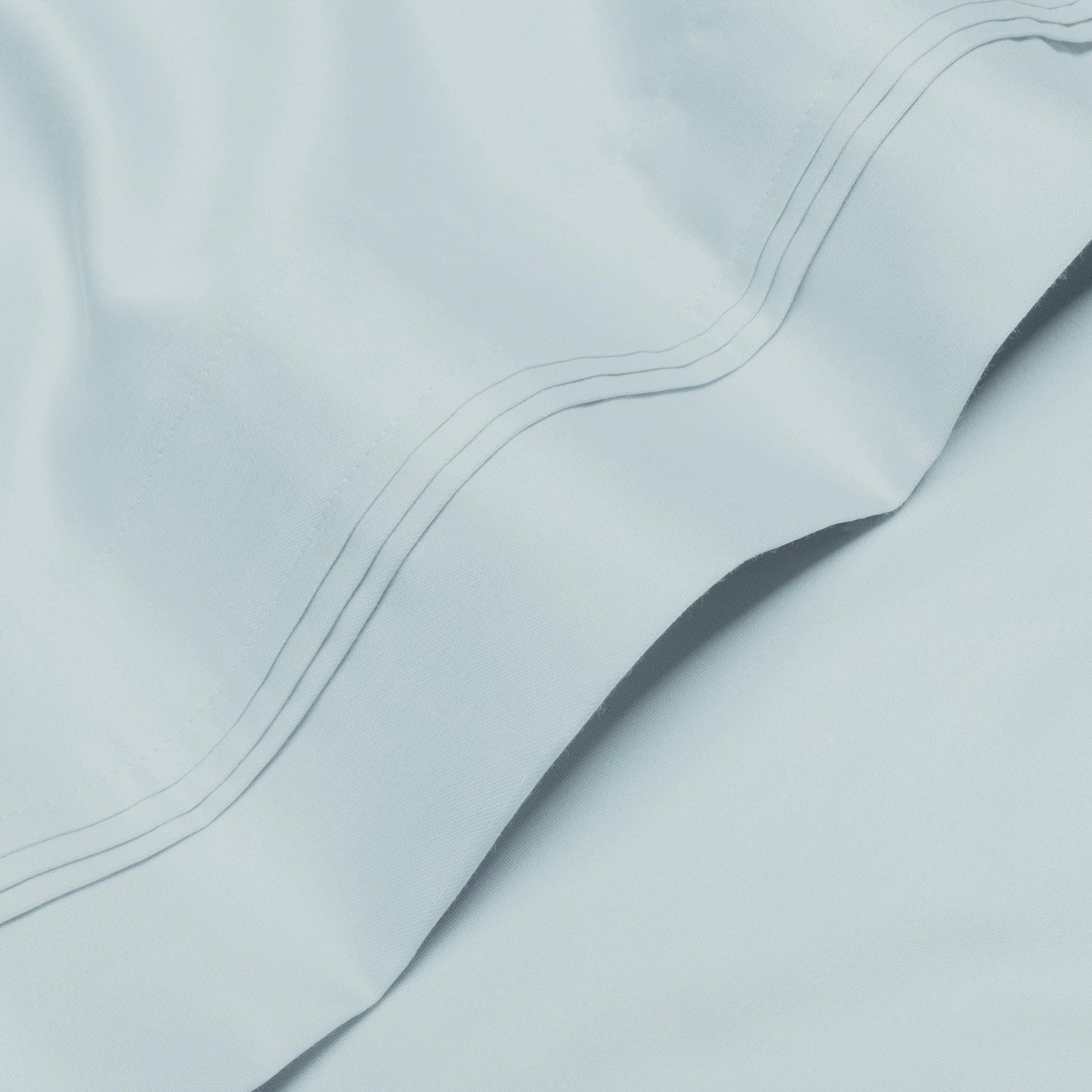 Parure de draps en coton égyptien de qualité supérieure 1000 fils au pouce carré, à poches profondes et à motif uni