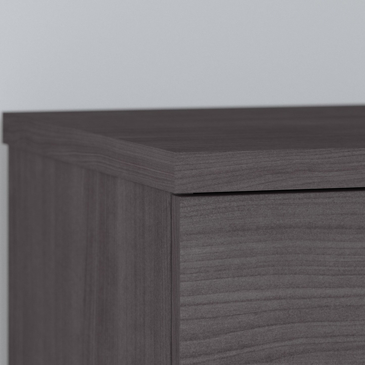 Bibliothèque haute à 5 étagères Bush Furniture Somerset avec tablettes réglables