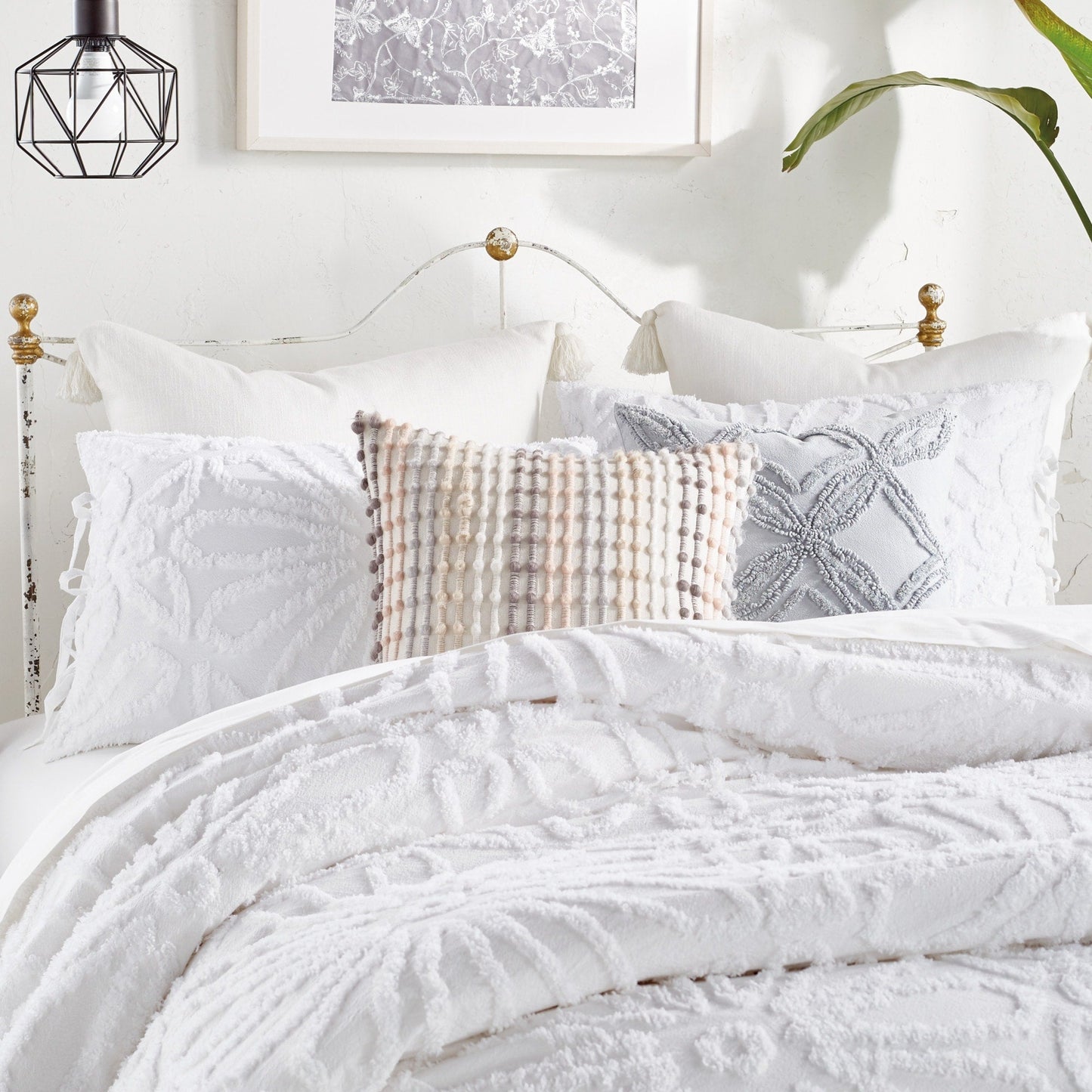 Ensemble de couette Peri Home Chenille Medallion