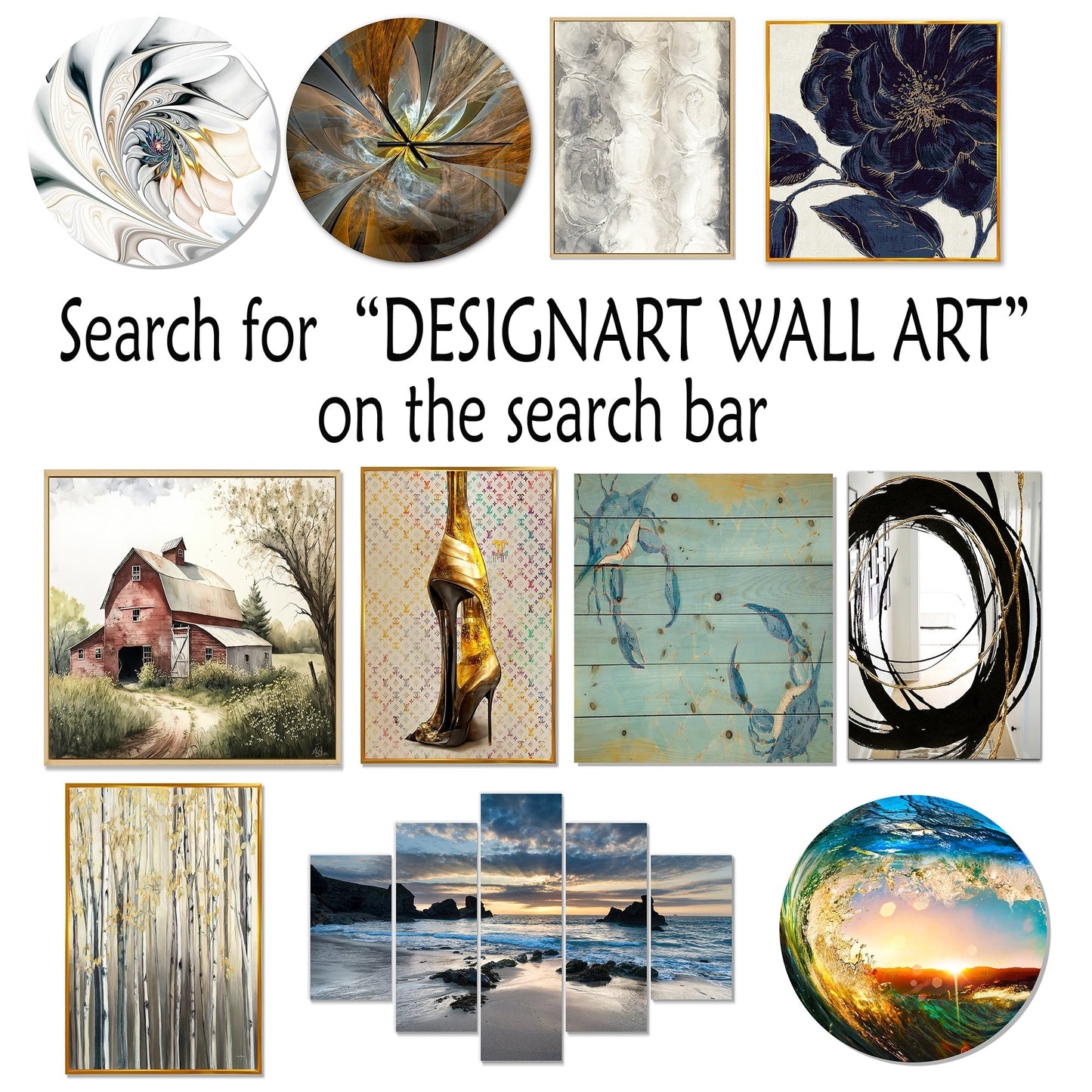 Designart Poterie et fleurs Nature morte I Arbre Toile murale Art