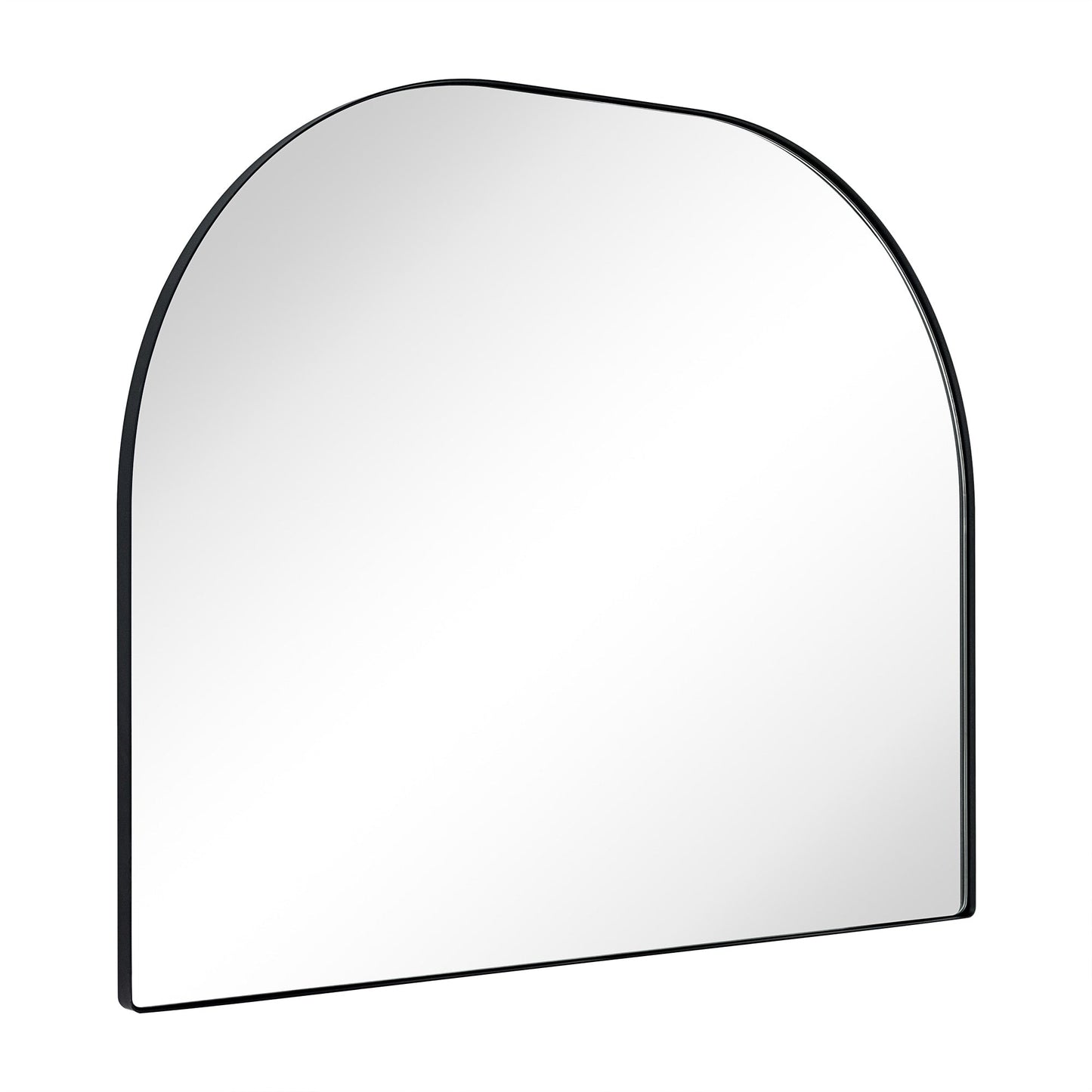 Grand miroir arqué TEHOME Dezerae pour manteau de cheminée, 40'' L x 32'' H