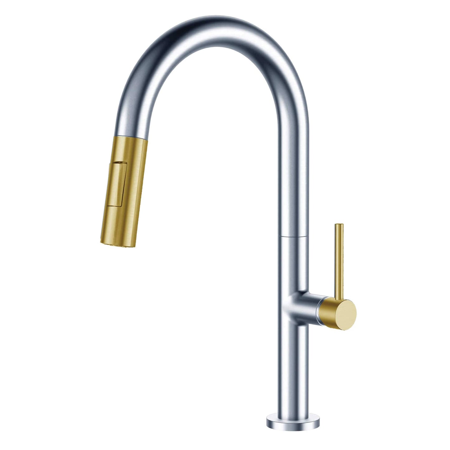 Robinet de cuisine à poignée unique et rétractable Fine Fixtures