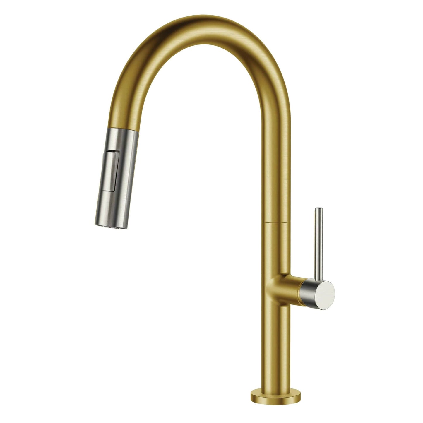 Robinet de cuisine à poignée unique et rétractable Fine Fixtures