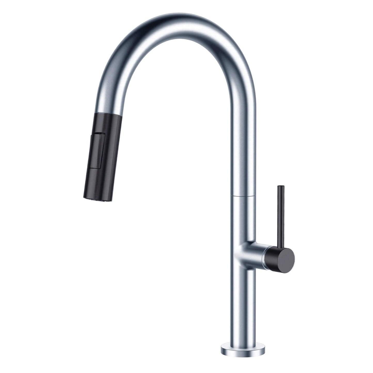 Robinet de cuisine à poignée unique et rétractable Fine Fixtures