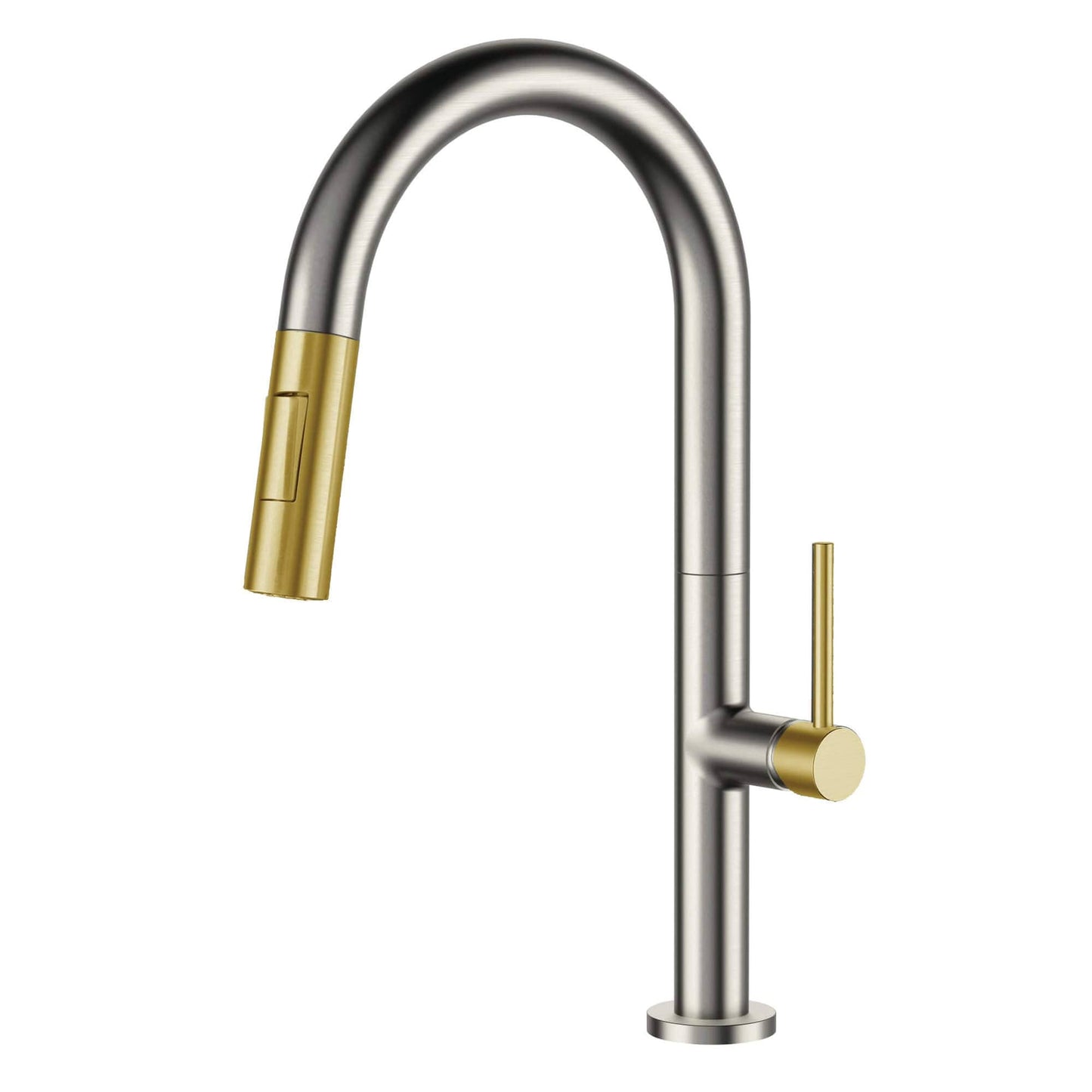 Robinet de cuisine à poignée unique et rétractable Fine Fixtures