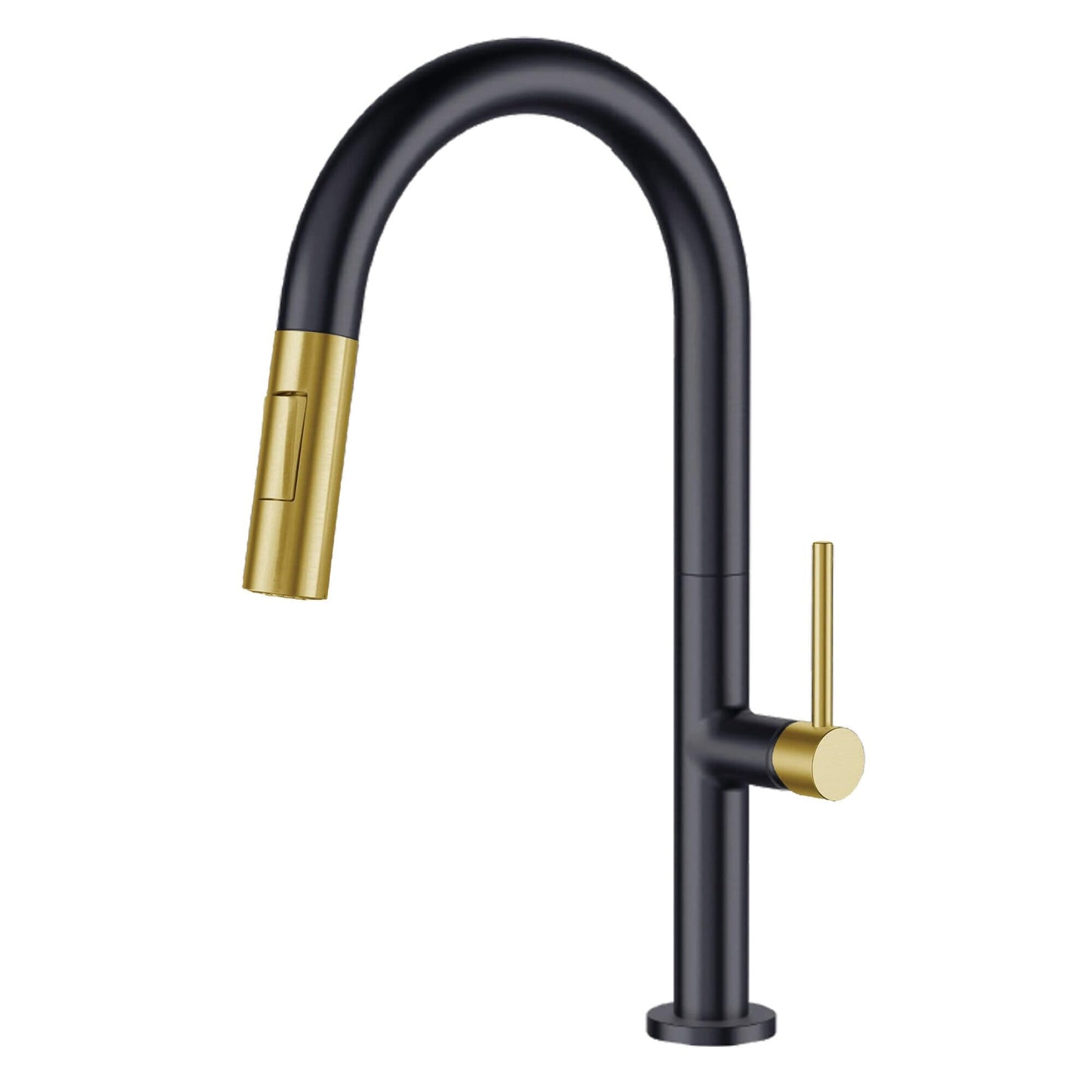 Robinet de cuisine à poignée unique et rétractable Fine Fixtures