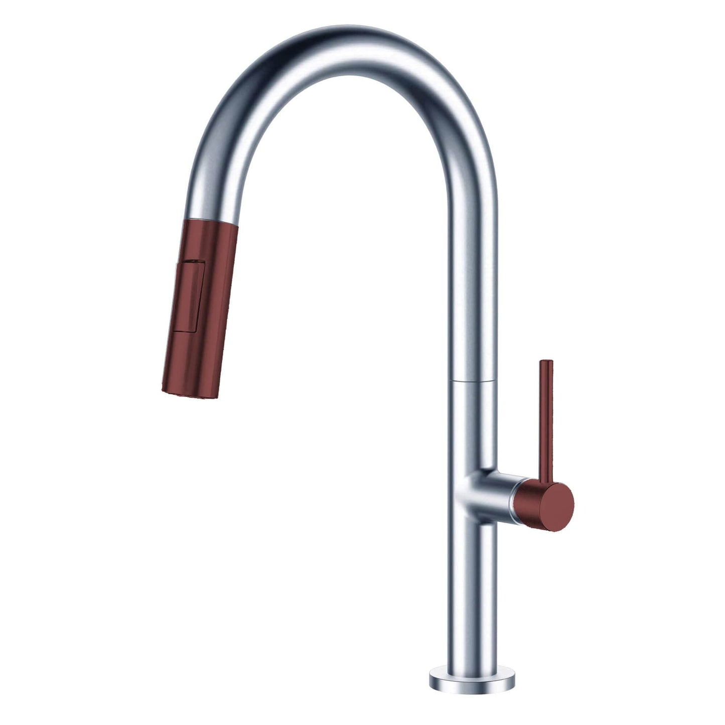 Robinet de cuisine à poignée unique et rétractable Fine Fixtures