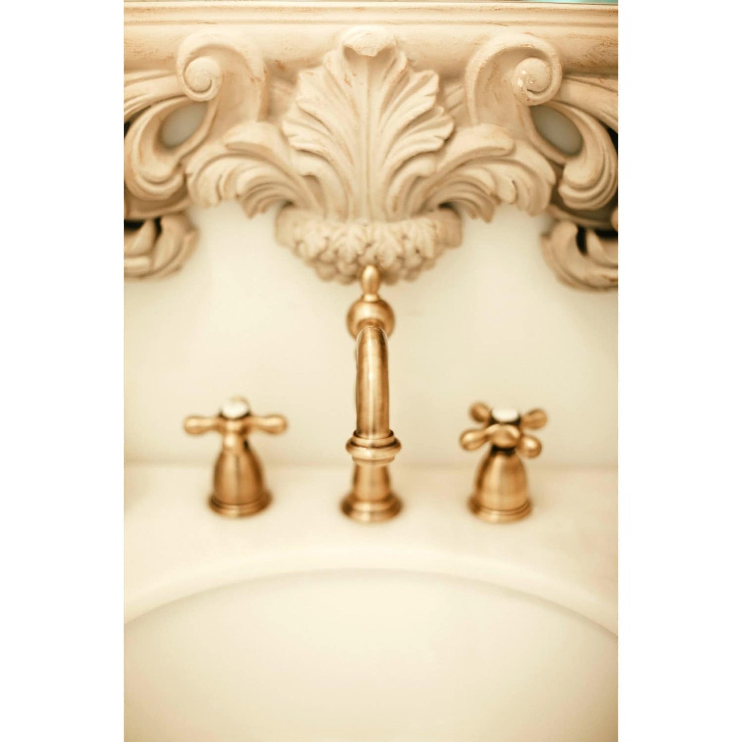 Robinet de salle de bain à large entraxe Heritage de 8 po