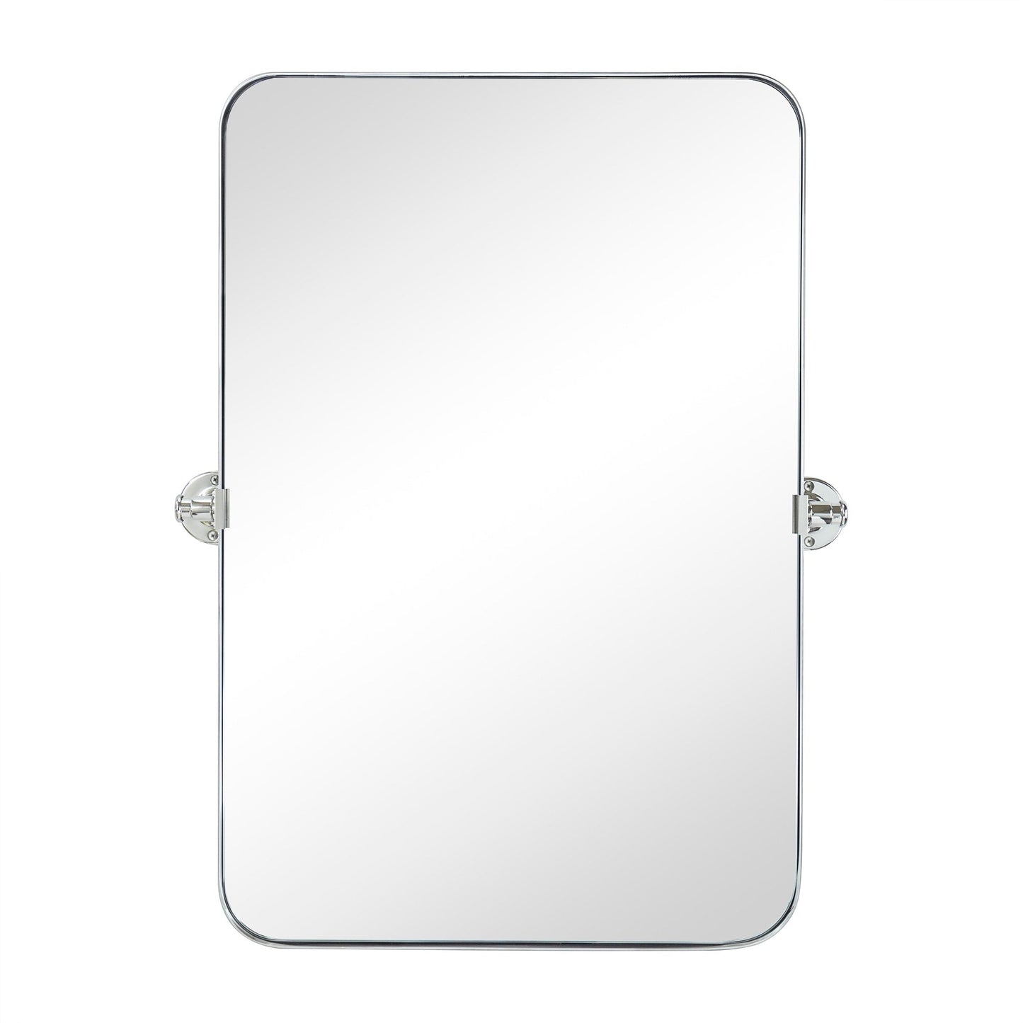 Miroir mural rectangulaire pivotant et inclinable en métal TEHOME Jonathan