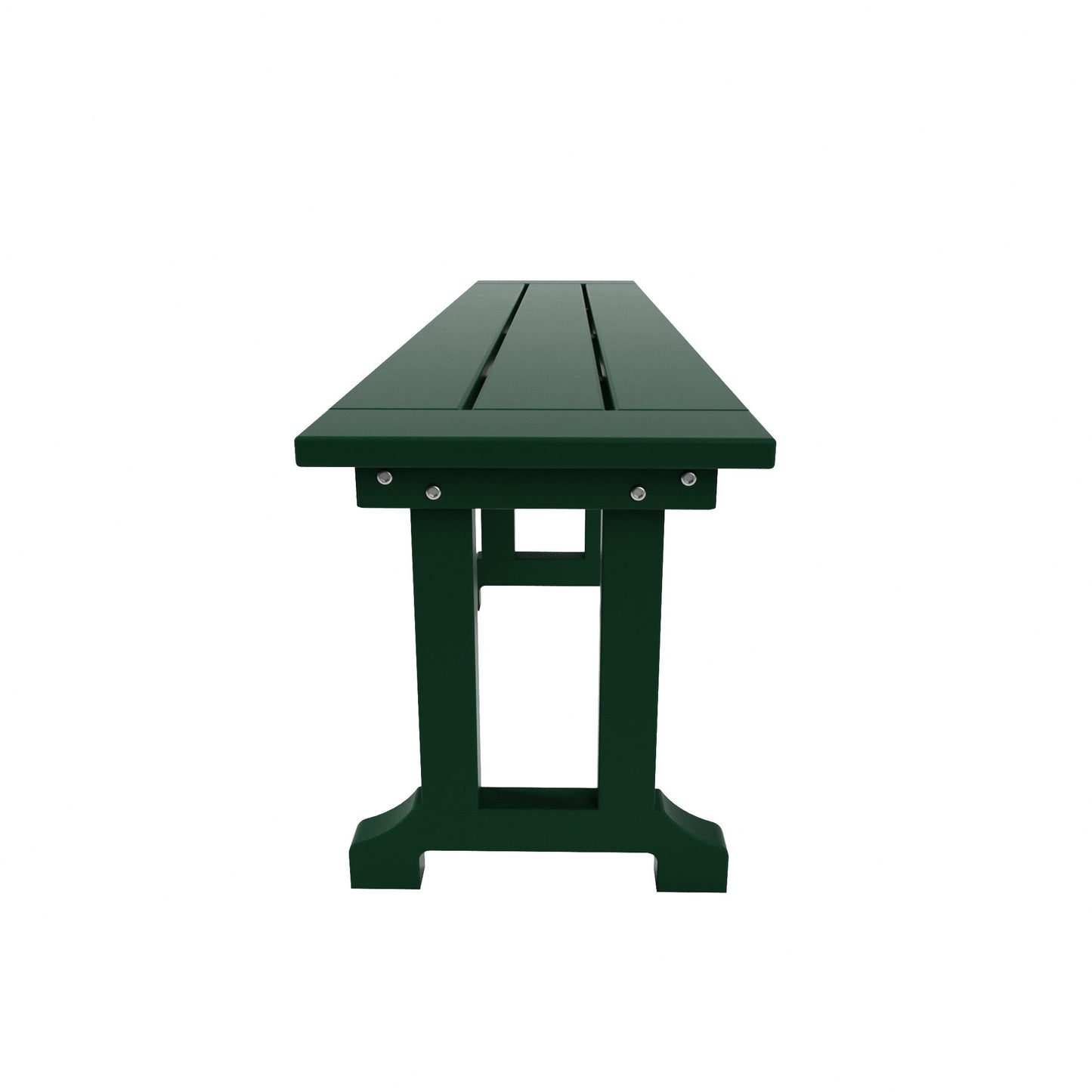 Banc de terrasse extérieur Polytrends Laguna en PEHD toutes saisons 65