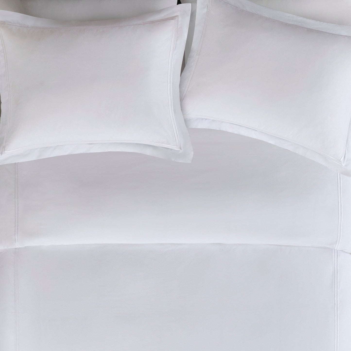 Parure de lit Madison Park Signature 500 fils au pouce carré, 100 % satin de coton brodé, collection de luxe