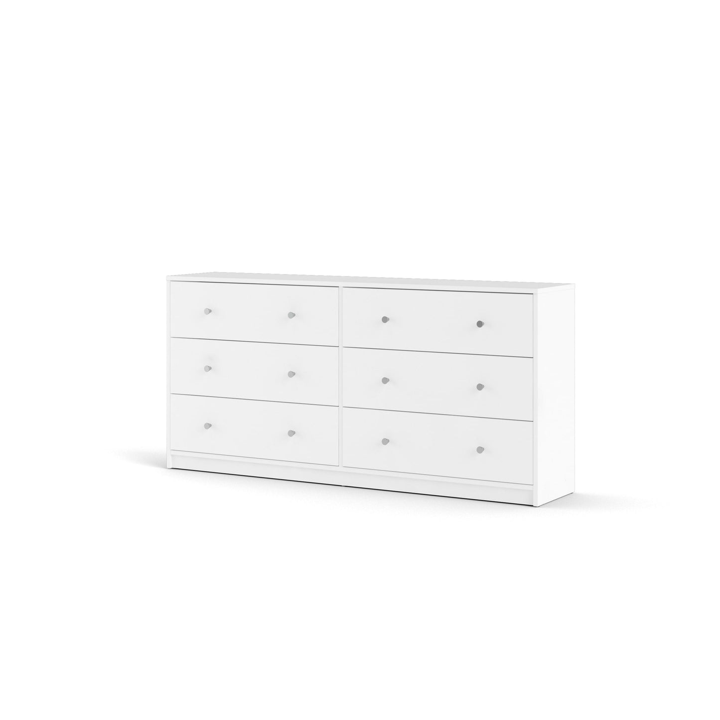 Porch & Den Zoe Commode double à 6 tiroirs