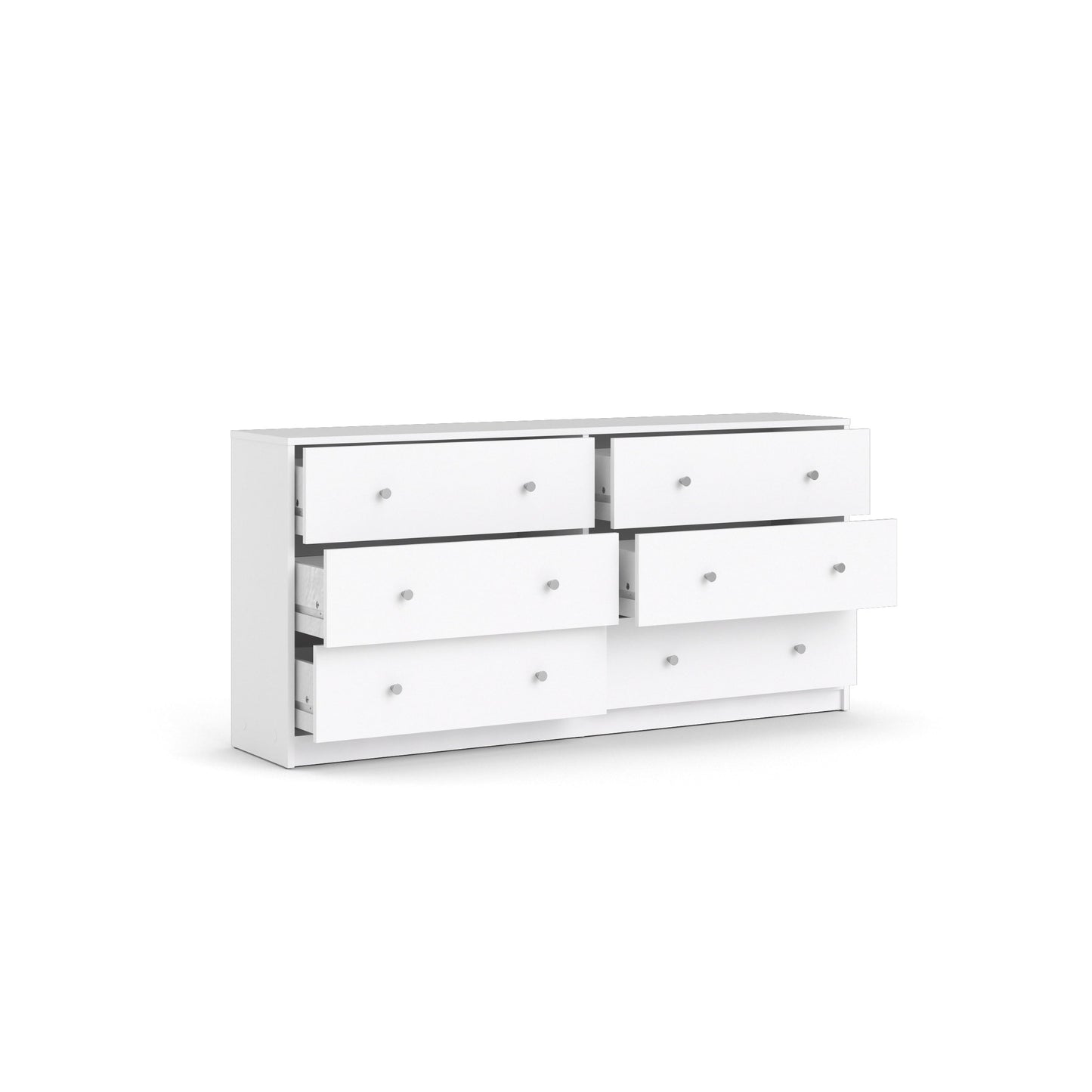 Porch & Den Zoe Commode double à 6 tiroirs