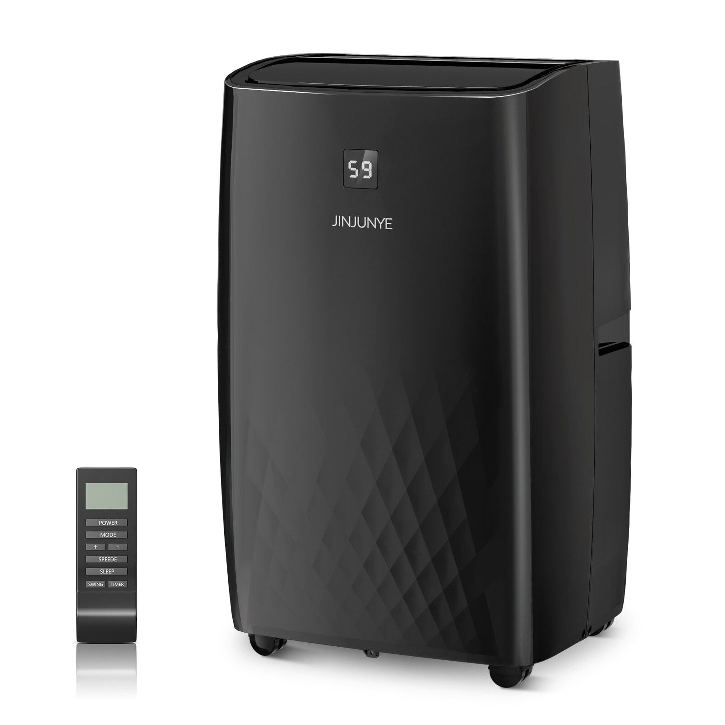 Climatiseur portatif avec chauffage – 12 000 BTU de refroidissement et 10 000 BTU de chauffage pour pièces jusqu'à 700 pi²