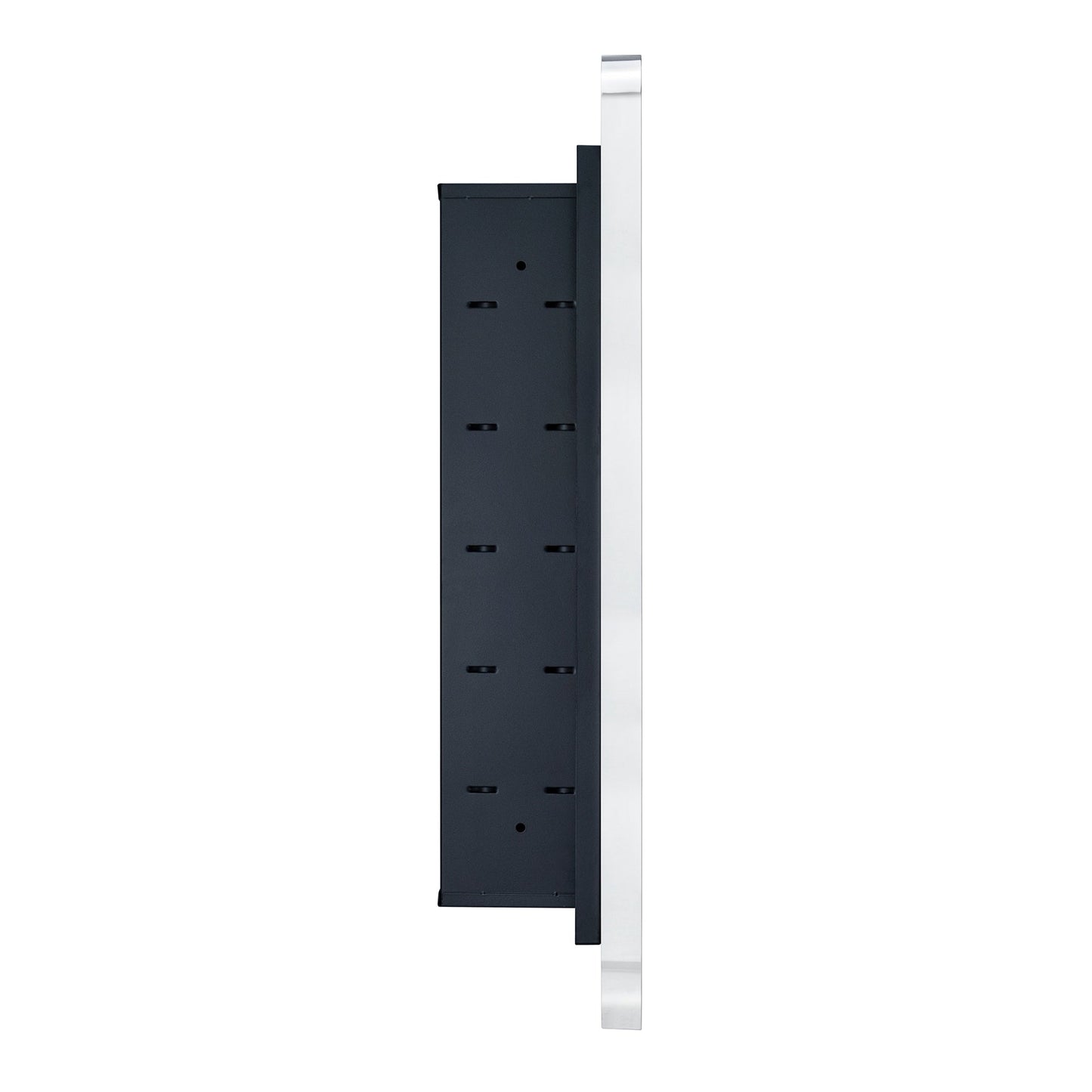 Armoire à pharmacie encastrée TEHOME WH avec miroir et étagères réglables