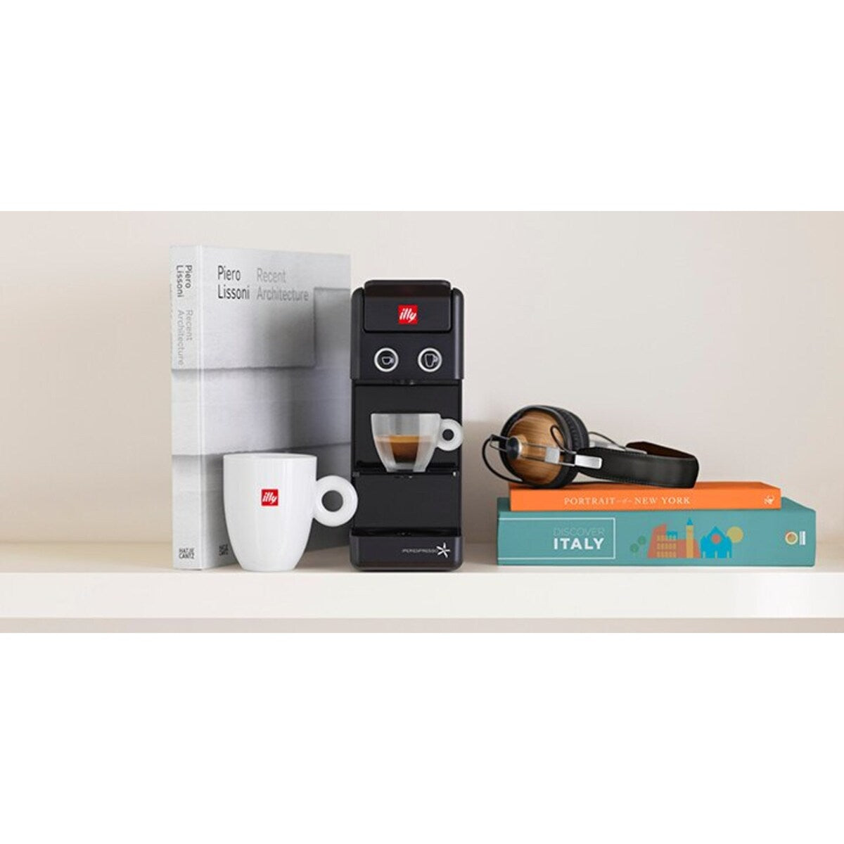 Machine à capsules de café et d'espresso individuelles illy Y3.3