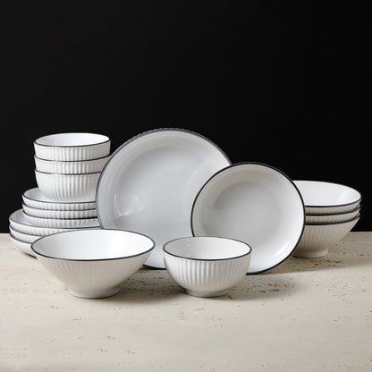 Service de table en grès Christian Siriano Lustra