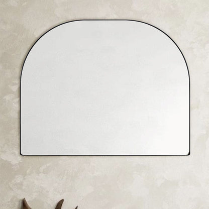 Grand miroir arqué TEHOME Dezerae pour manteau de cheminée, 40'' L x 32'' H