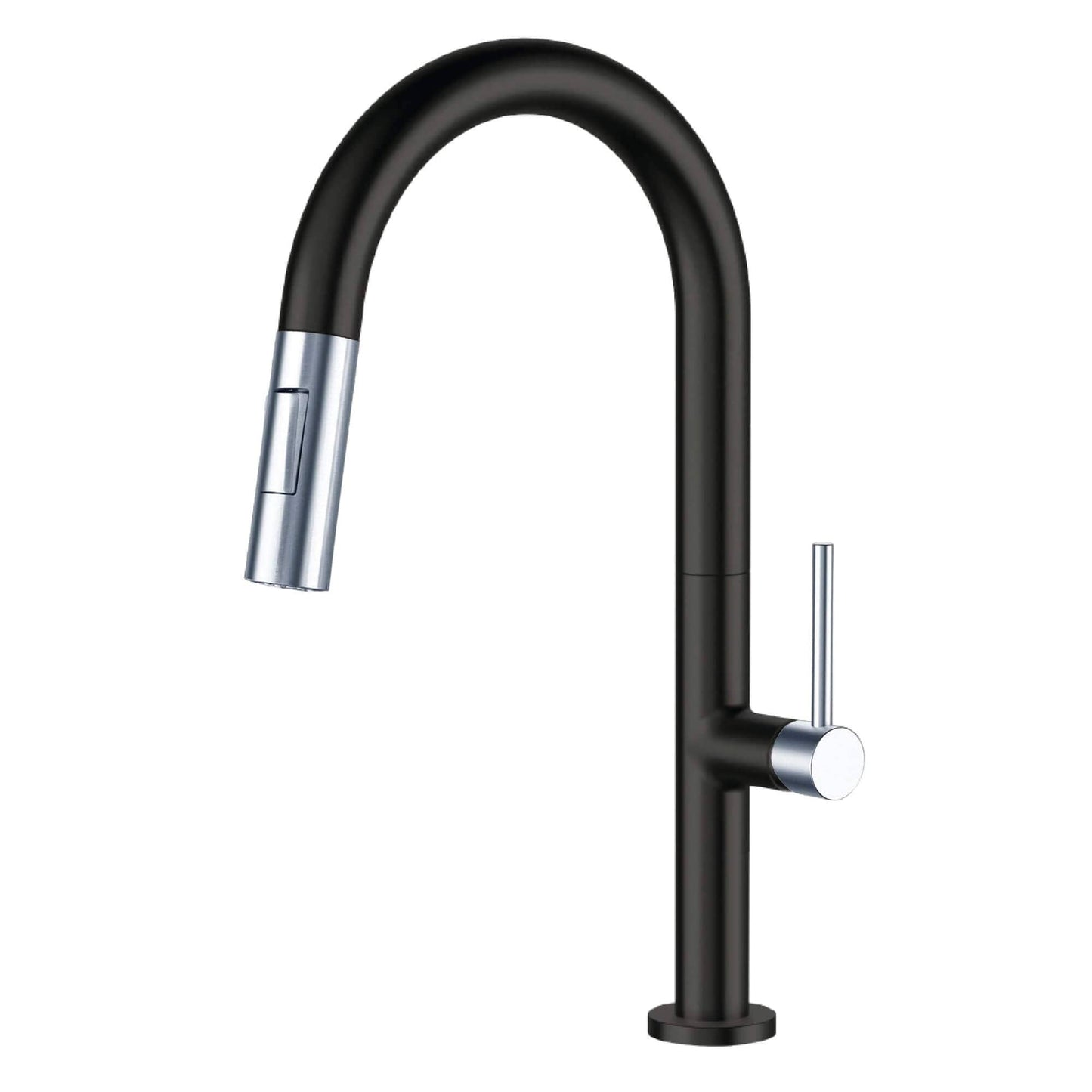 Robinet de cuisine à poignée unique et rétractable Fine Fixtures