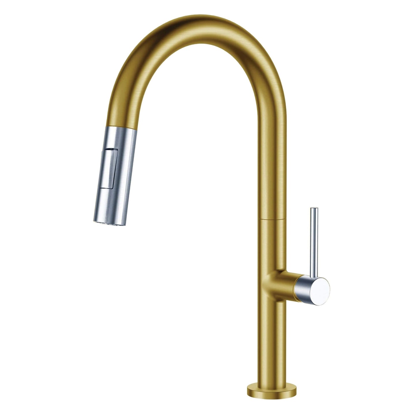 Robinet de cuisine à poignée unique et rétractable Fine Fixtures