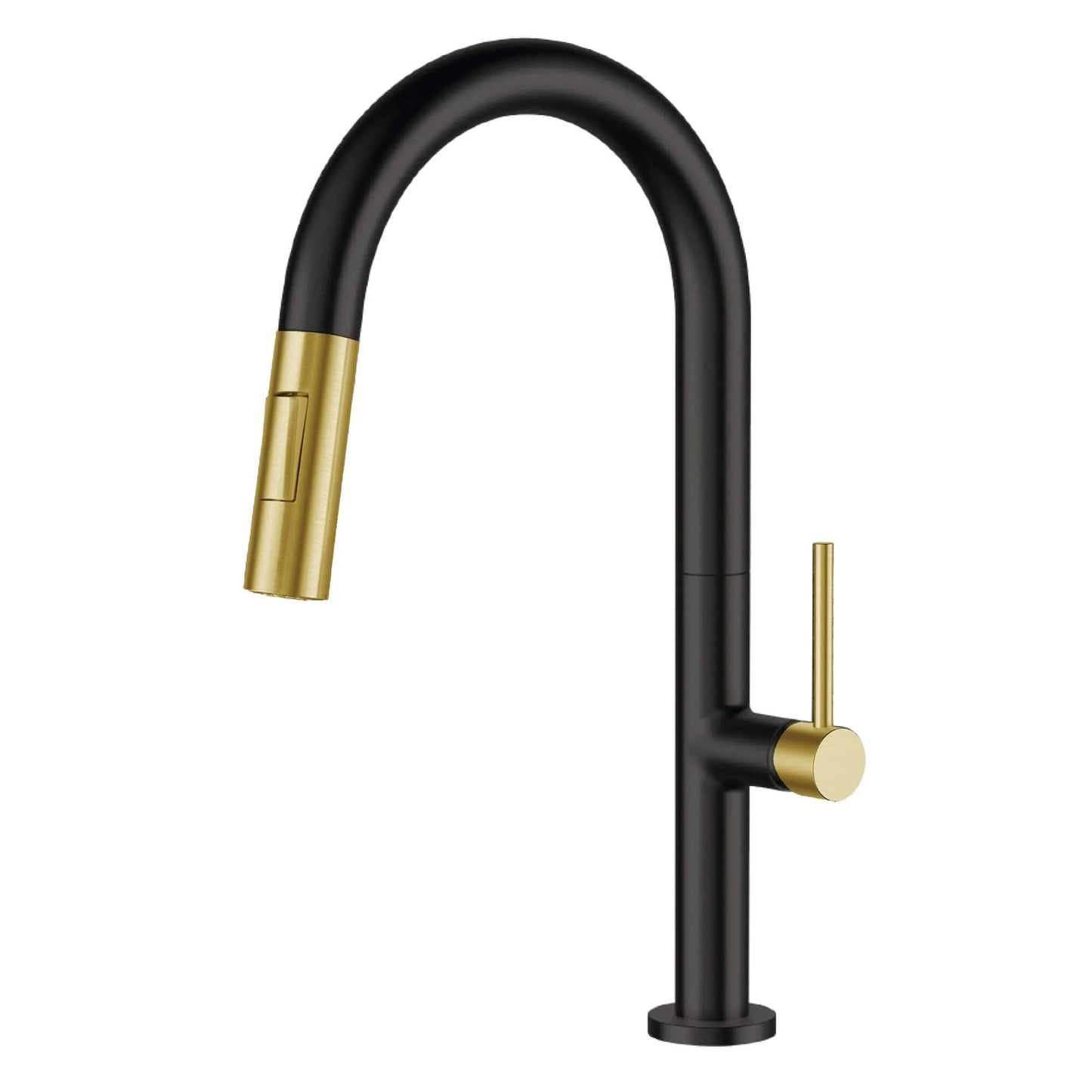Robinet de cuisine à poignée unique et rétractable Fine Fixtures
