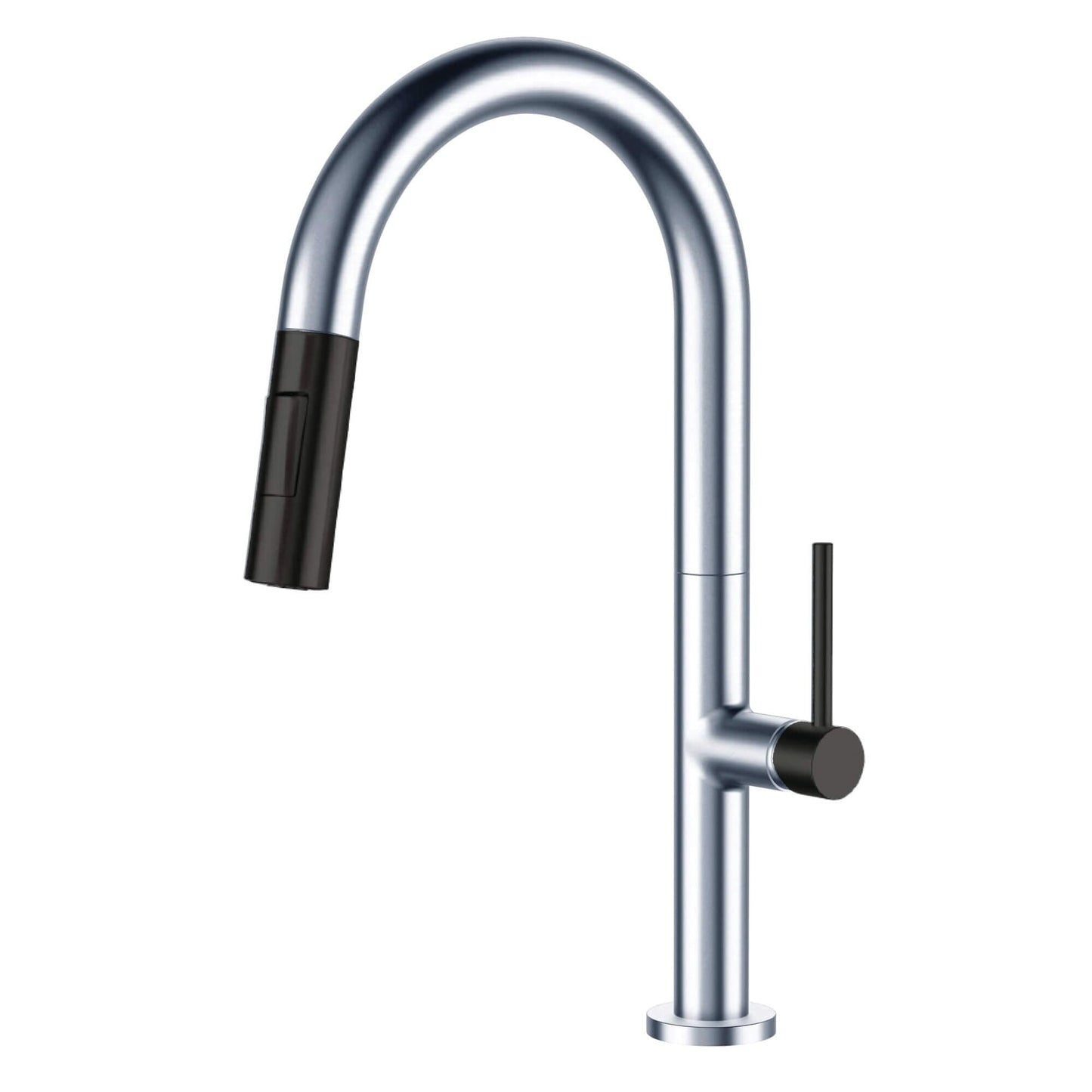 Robinet de cuisine à poignée unique et rétractable Fine Fixtures