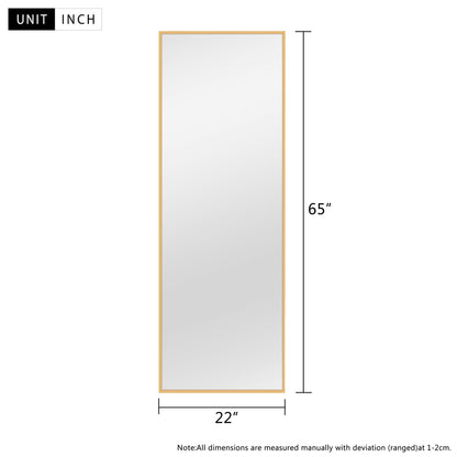 Miroir pleine longueur Grand miroir mural Miroir intégral