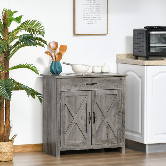 Buffet style grange HOMCOM 32, meuble de rangement buffet, bar à café pour salon ou entrée