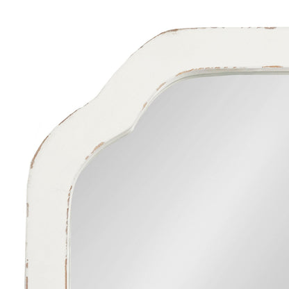 Miroir mural carré en bois Kate et Laurel Marston