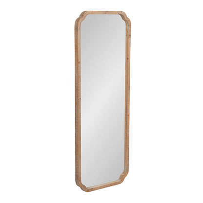 Miroir mural carré en bois Kate et Laurel Marston