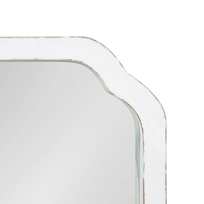 Miroir mural carré en bois Kate et Laurel Marston