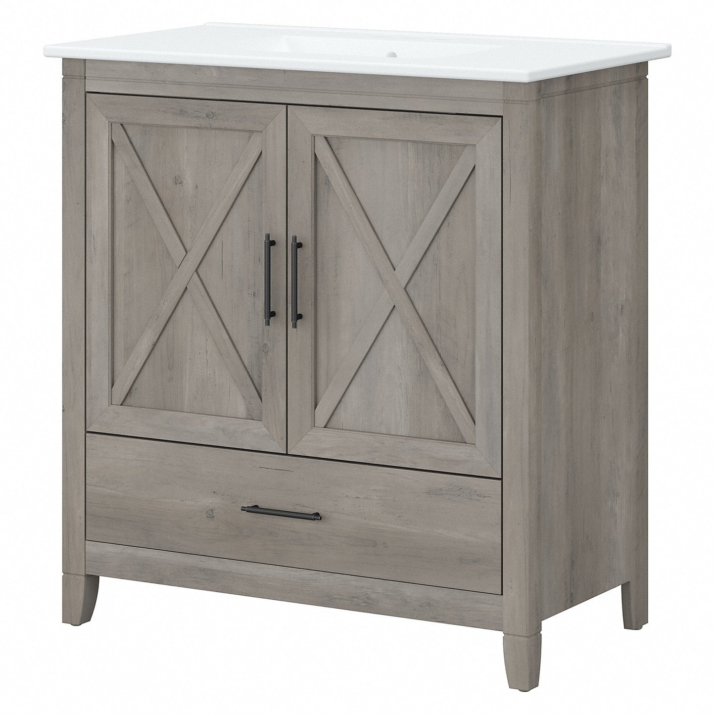 Meuble-lavabo Key West 32 W avec lavabo par Bush Furniture