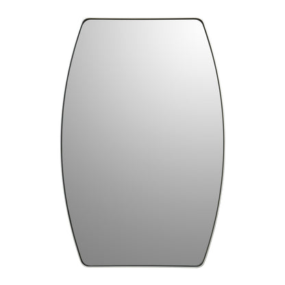 Miroir mural oblong en métal MacLuu