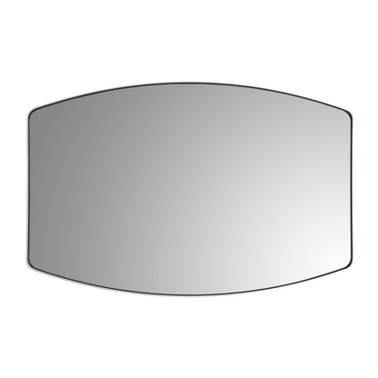Miroir mural oblong en métal MacLuu