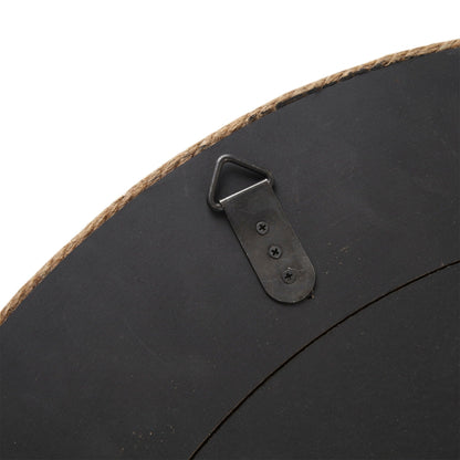 Miroir mural rond en corde de jute naturelle Madison Park Cove 26