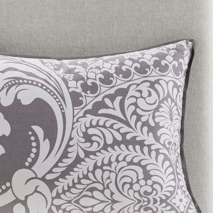 Ensemble de couette en coton imprimé Madison Park Marcella 7 pièces