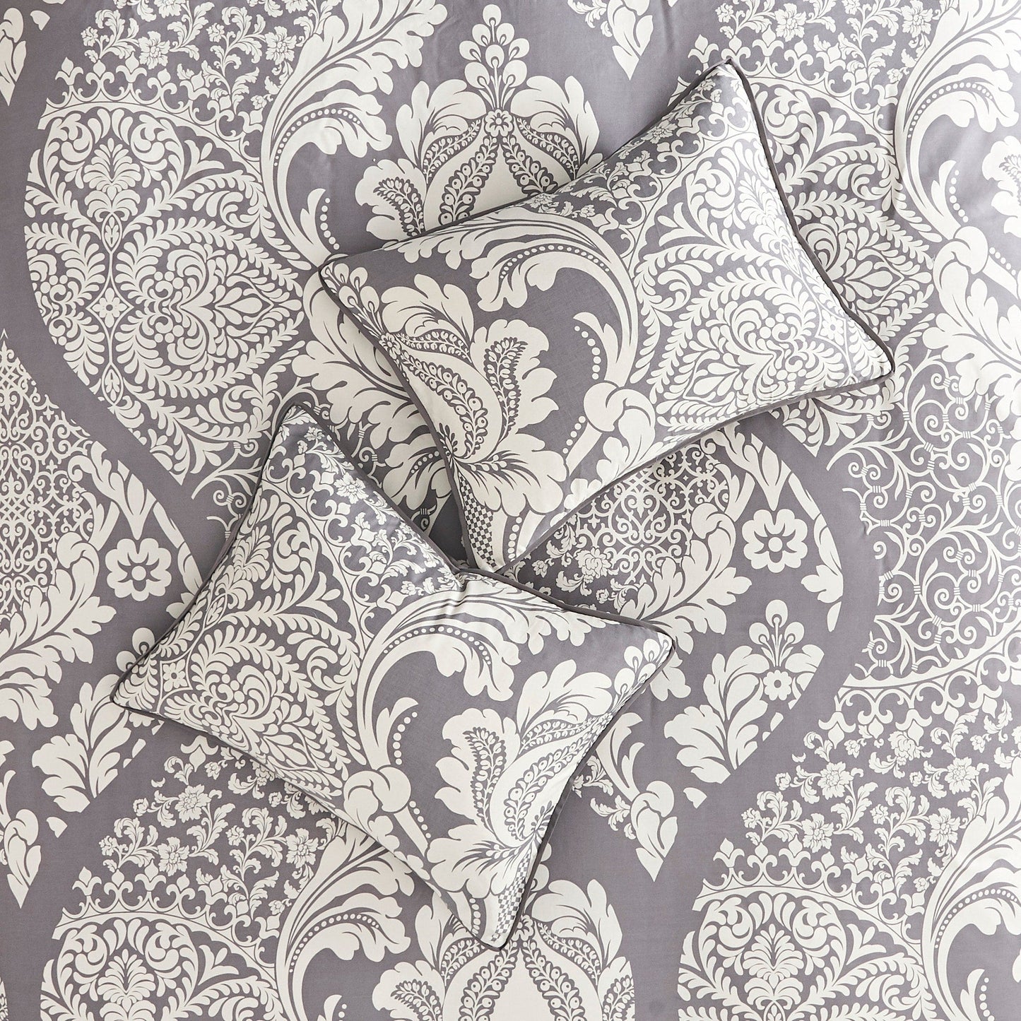 Ensemble de couette en coton imprimé Madison Park Marcella 7 pièces