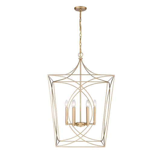 Luminaire suspendu Millennium Lighting Tracy à 4 lumières, disponible en plusieurs finitions
