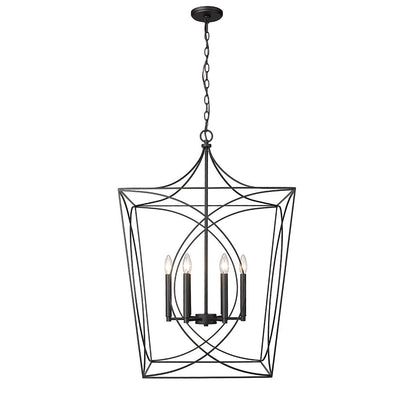 Luminaire suspendu Millennium Lighting Tracy à 4 lumières, disponible en plusieurs finitions
