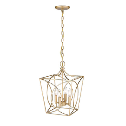 Luminaire suspendu Millennium Lighting Tracy à 4 lumières, disponible en plusieurs finitions