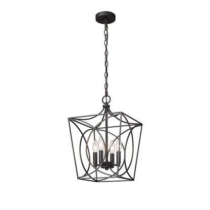 Luminaire suspendu Millennium Lighting Tracy à 4 lumières, disponible en plusieurs finitions