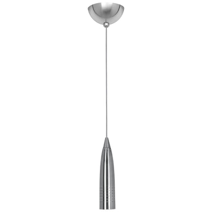 Suspension LED Odyssey en forme de balle brossée