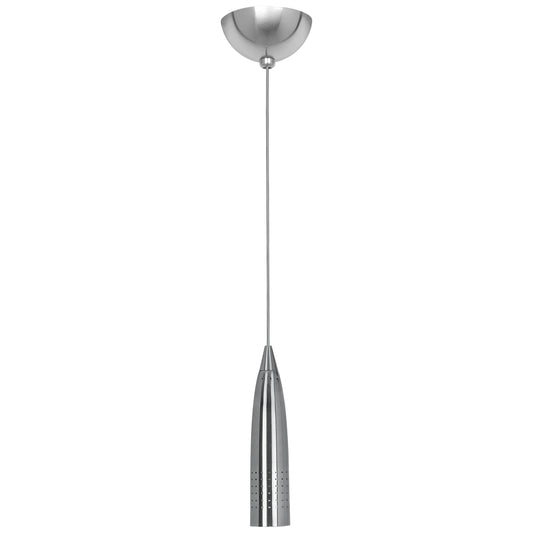 Suspension LED Odyssey en forme de balle brossée