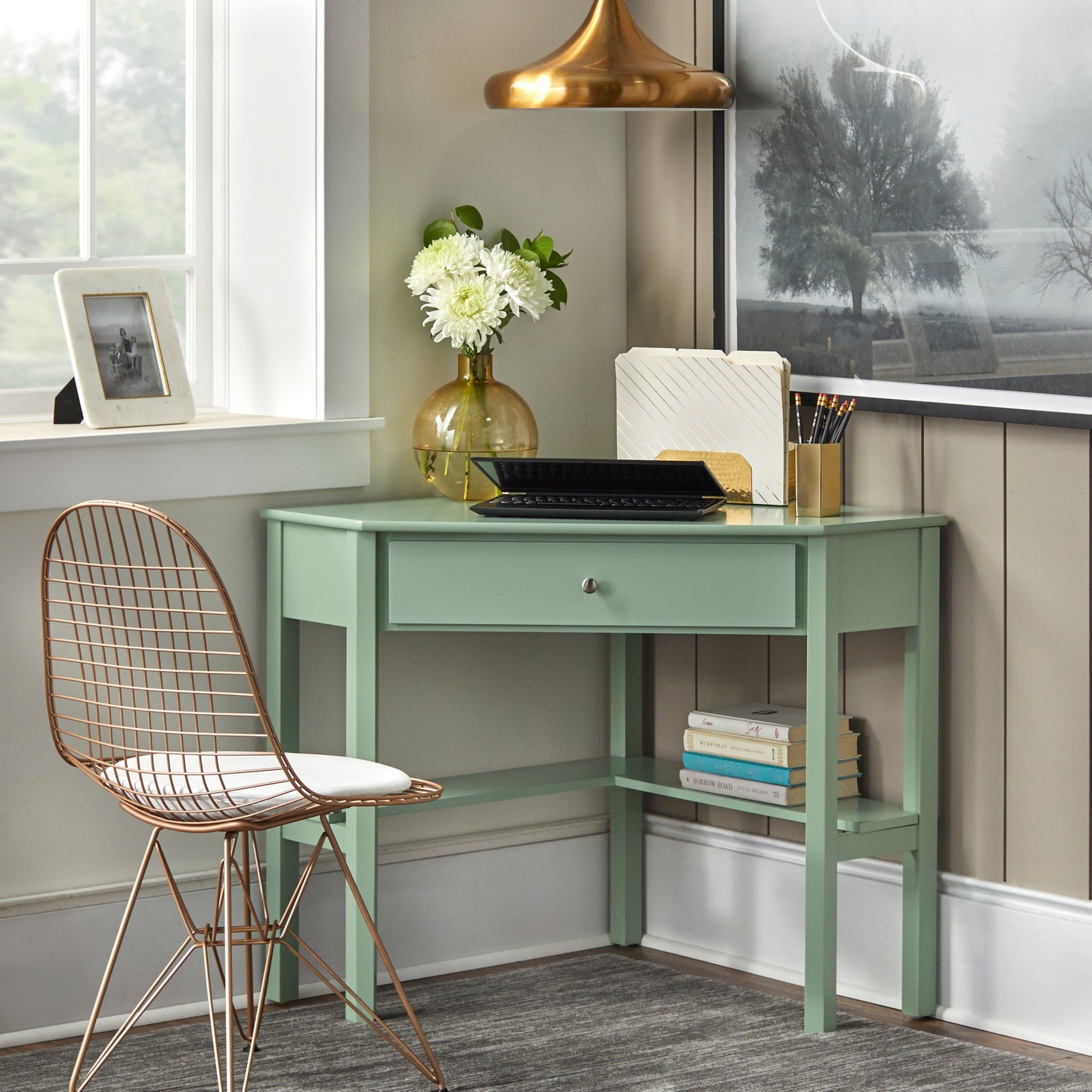 Bureau d'angle Lincoln Porch &amp; Den