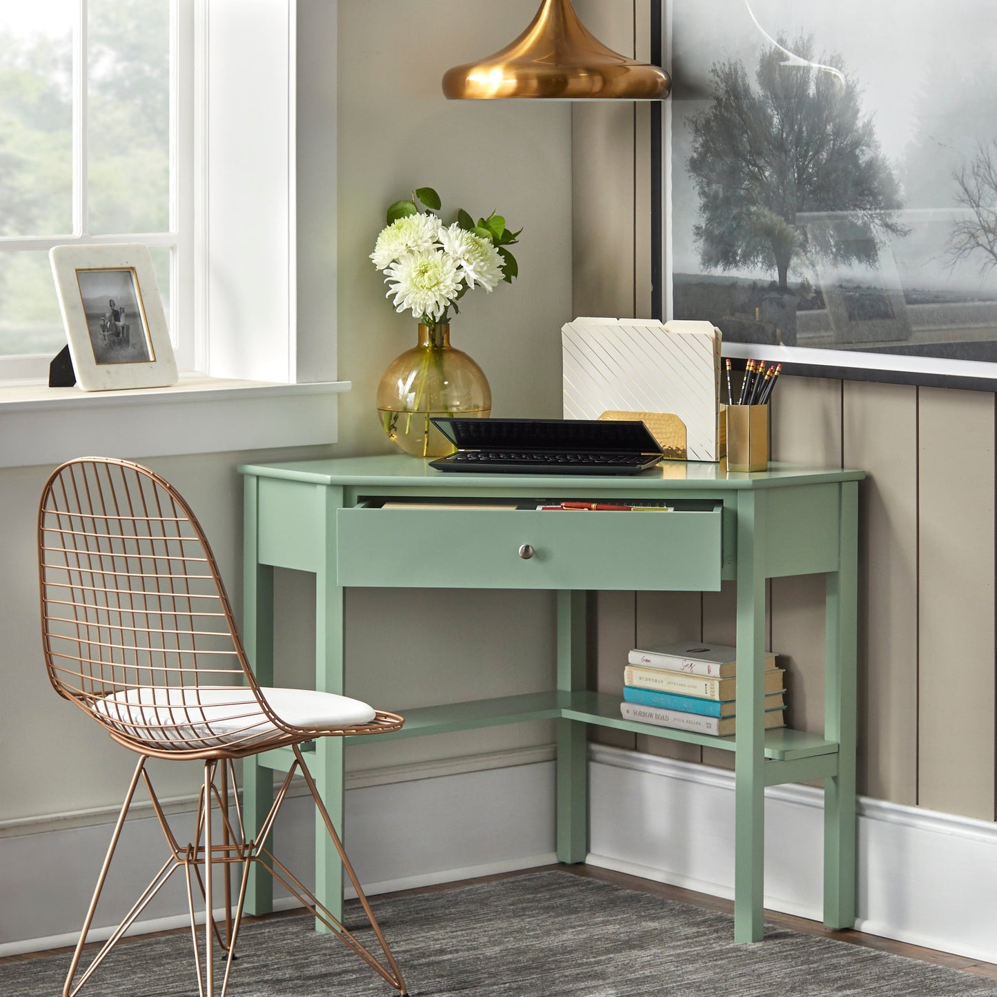 Bureau d'angle Lincoln Porch &amp; Den