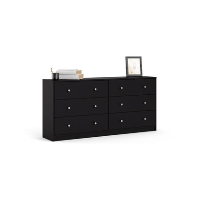 Porch &amp; Den Zoe Commode double à 6 tiroirs