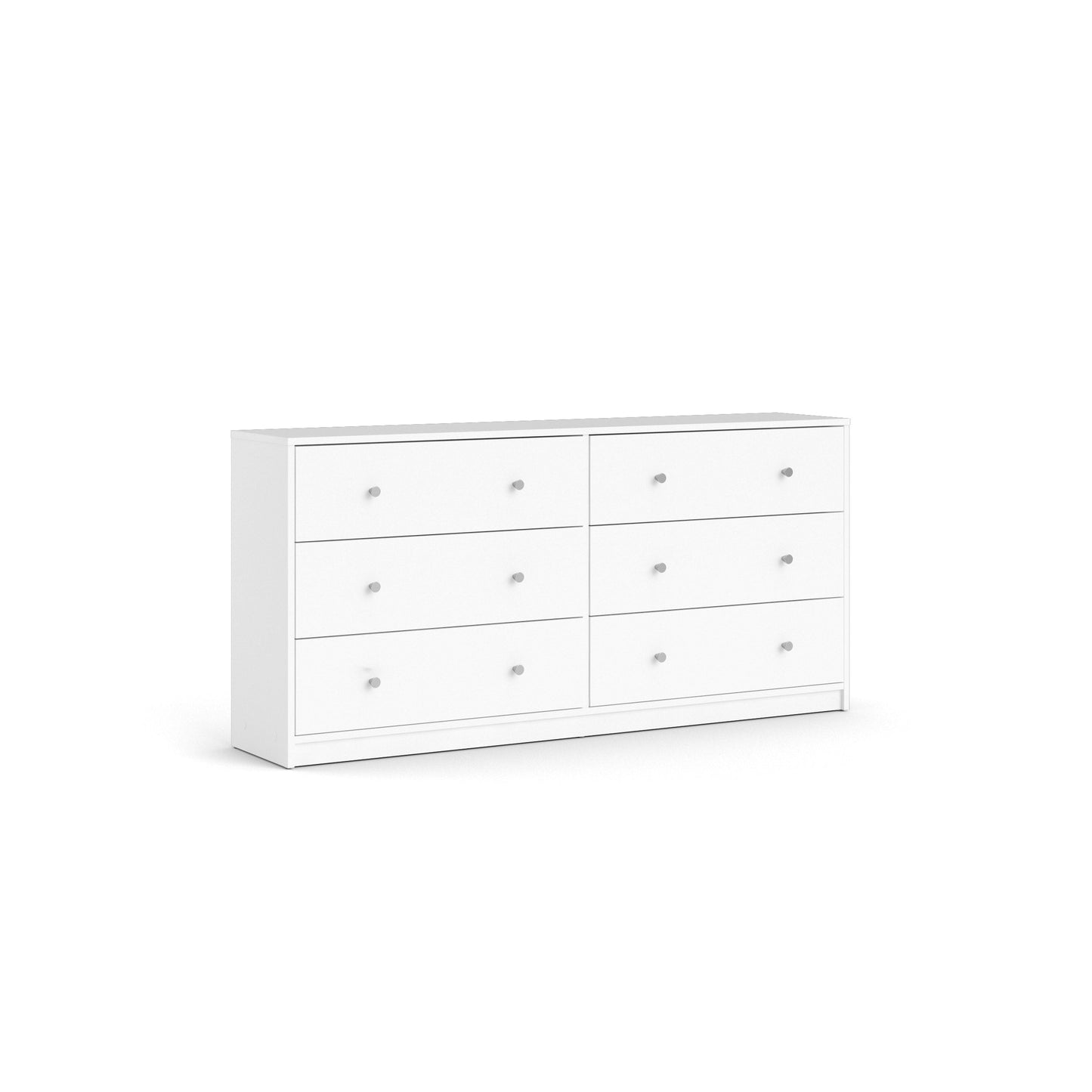 Porch &amp; Den Zoe Commode double à 6 tiroirs
