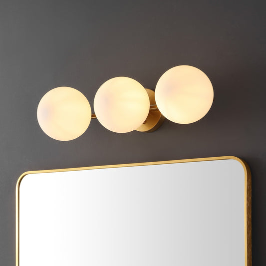Applique murale traditionnelle SAFAVIEH Lighting Lambrini 21 (3 ampoules) - 6 L x 8 P x 21 H - 21 L x 8 P x 6 H