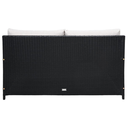 Lit de repos d'extérieur SAFAVIEH Taniyah en osier avec oreiller et coussins - 53 L x 28 P x 62 H