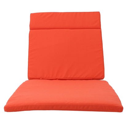 Ensemble de coussins d'extérieur Salem pour chaise longue - Coussins uniquement (lot de 2) par Christopher Knight Home - 79,25 L x 27,50 l x 1,50 H